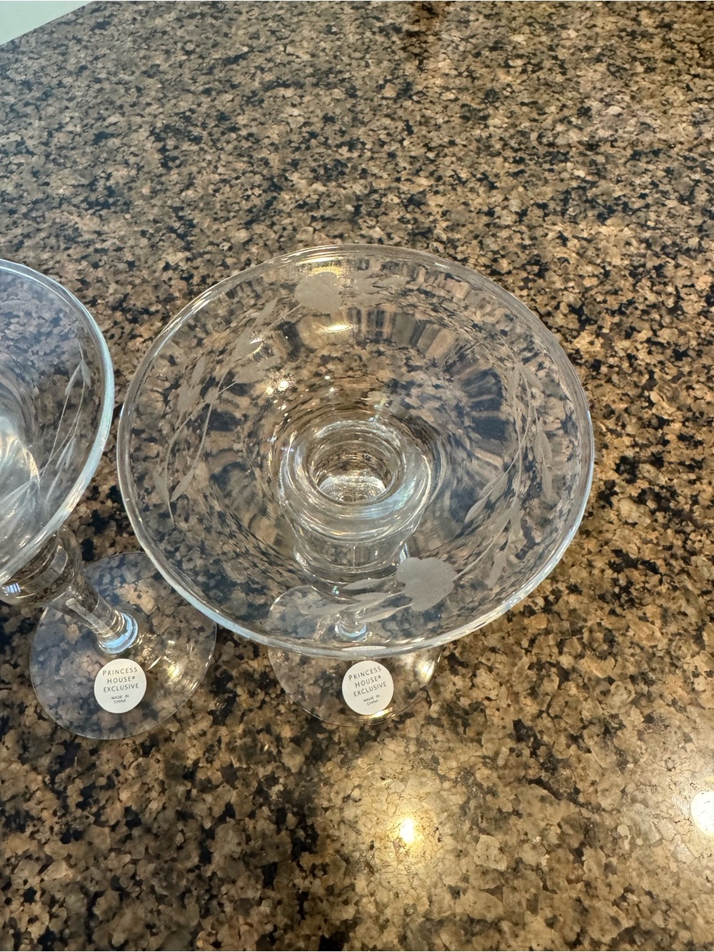 Princess House Candlesticks - Picture 4 of 4